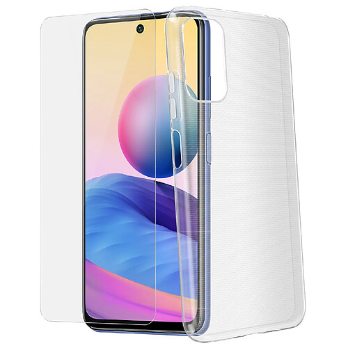 Visiodirect Film Protecteur verre trempé pour Xiaomi Poco M3 Pro 5g 6.5" + coque de protection