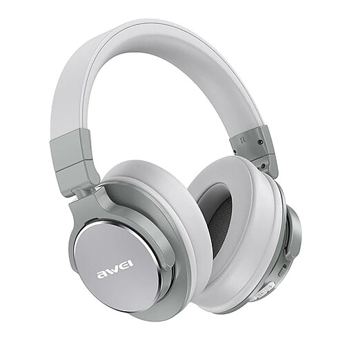 Yonis Casque Audio ANC Pliable Bluetooth Gris