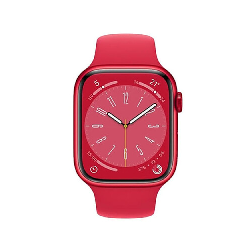 Apple Montre connectée Watch 8 Alu 45mm PRODUCT(RED)/Bracelet Sport