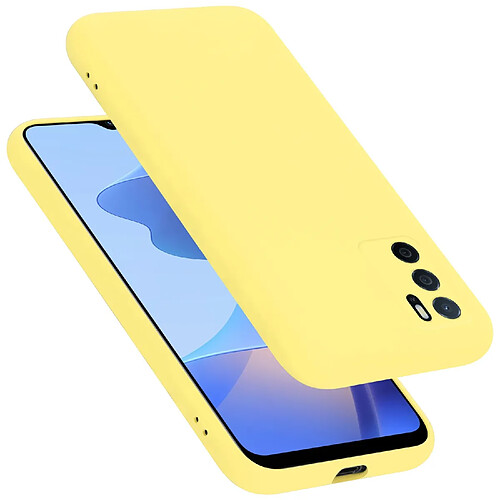 Cadorabo Coque Oppo A16s / A54s Etui en Jaune