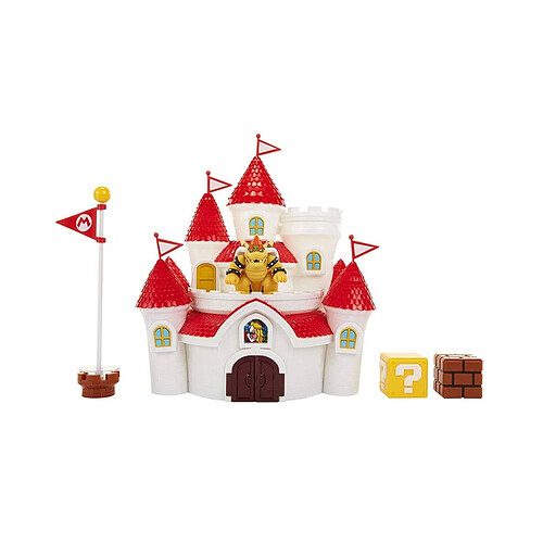 Jakks Pacific World of Nintendo - Jeu du château du royaume du champignon