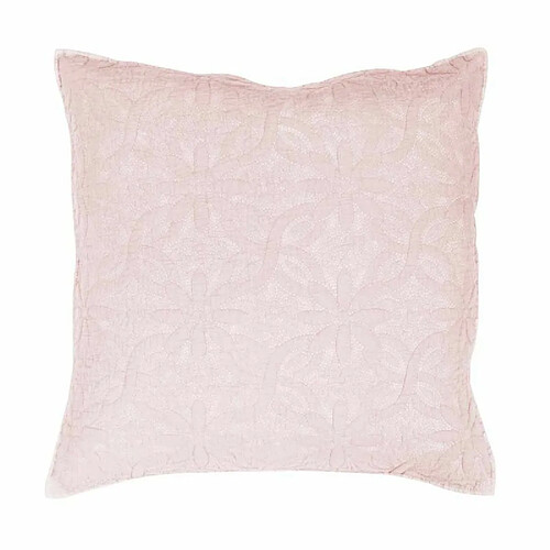 Paris Prix Housse de Coussin Florette 60x60cm Rose