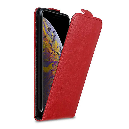 Cadorabo Coque iPhone XS MAX Etui en Rouge