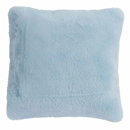 Paris Prix Coussin Imitation Fourrure Cutie 45x45cm Bleu Clair