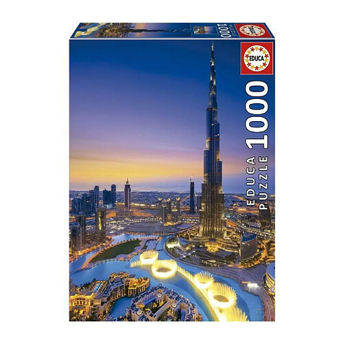 Educa Borras BURJ KHALIFA, ÉMIRATS ARABES UNIS - Puzzle de 1000 pieces