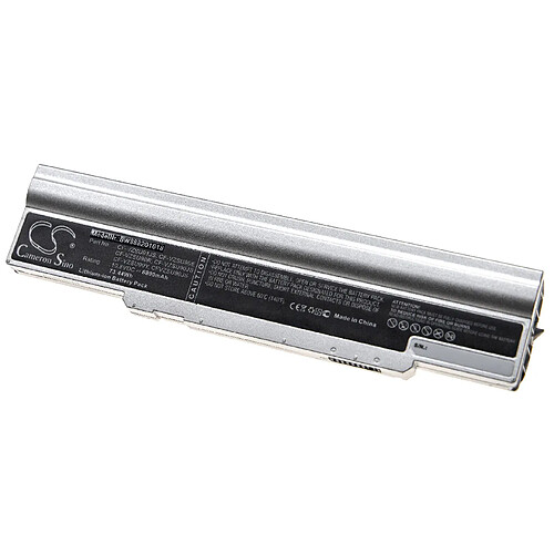 vhbw Batterie compatible avec Panasonic CF-LX5ADEKS, CF-LX5ADGMS, CF-LX5ADHKS, CF-LX5ADHVS, CF-LX5ADMKS laptop (6800mAh, 10,8V, Li-ion)