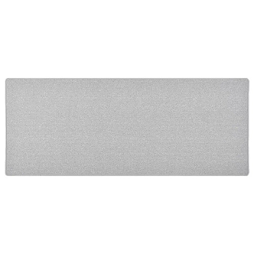 vidaXL Tapis de couloir Gris clair 80x200 cm