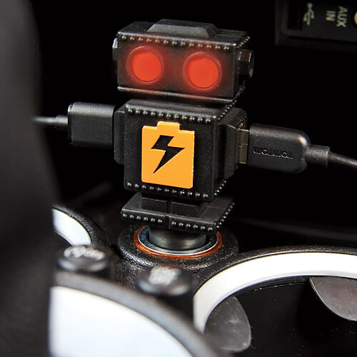 Kas Design Carbot - Chargeur de Voiture Double Usb