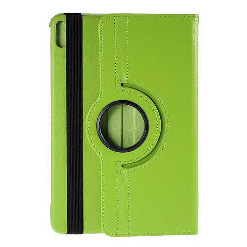 Etui en PU litchi avec support rotatif à 360° vert pour votre Huawei MatePad Pro 10.8 pouces