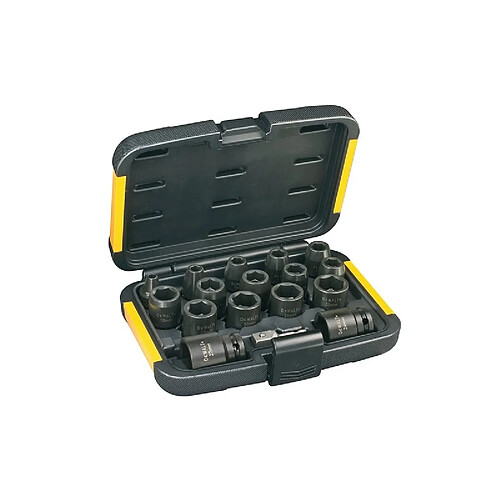 Coffret 16 douilles à chocs Dewalt DT7506