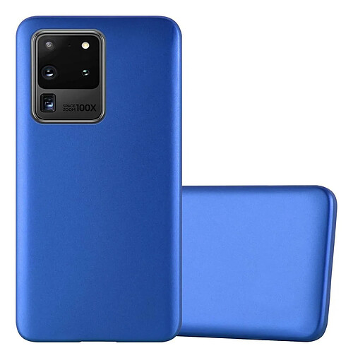 Cadorabo Coque Samsung Galaxy S20 ULTRA Etui en Bleu