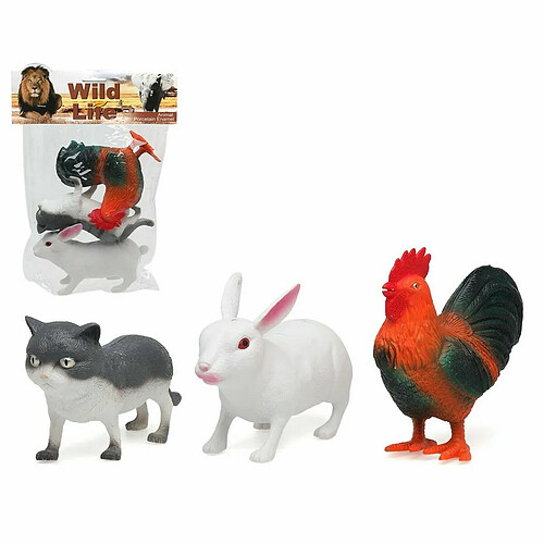 BigBuy Kids Set Animaux de la Ferme 30 x 24 cm