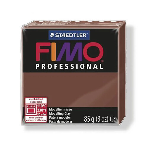 Pâte Fimo 85 g Professional Chocolat 8004.77 - Fimo