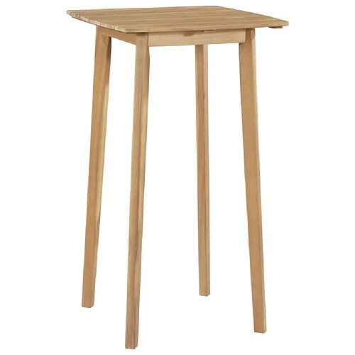 Maison Chic Mobilier à dîner 5 pcs de jardin - Ensemble table et chaises d'extérieur - Salon/Mobilier de jardin classique Bois d'acacia solide -MN74362