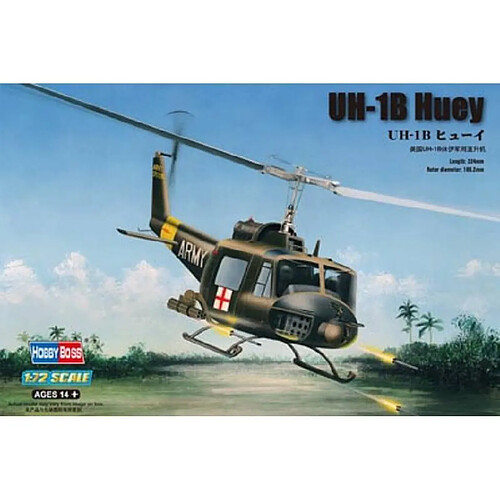 Hobby Boss Maquette Hélicoptère Uh-1b Huey