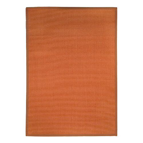 Thedecofactory SISAL - Tapis en sisal orange 160x230