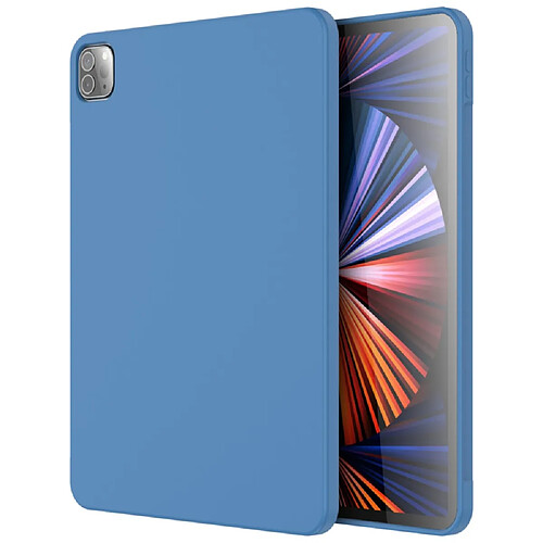 Coque en TPU MUTURAL bleu clair pour votre iPad Pro 12.9-pouces (2021)/(2020)