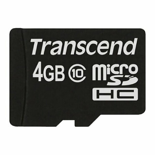 Transcend microSDHC Card 4 GB