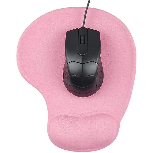 Universal Pad de souris de bureau avec support de poignet en gel