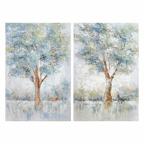 Cadre DKD Home Decor Arbre (60 x 3 x 90 cm) (2 Unités)