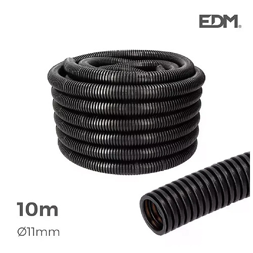 Edm Gaine Électrique ICTA Ø16mm Noir Usage Intérieur 10m