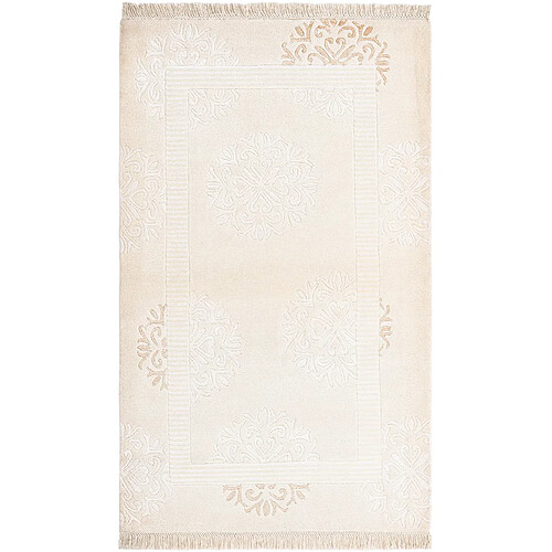 Vidal Tapis de laine 155x94 beige Darya