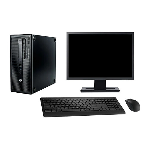 PC Tour HP ProDesk 600 G1 Ecran 27" G3220 RAM 32Go SSD 960Go Windows 10 Wifi