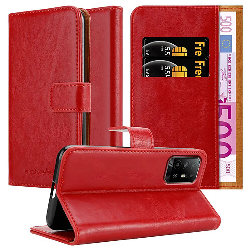 Cadorabo Coque Oppo A94 5G Etui en Rouge