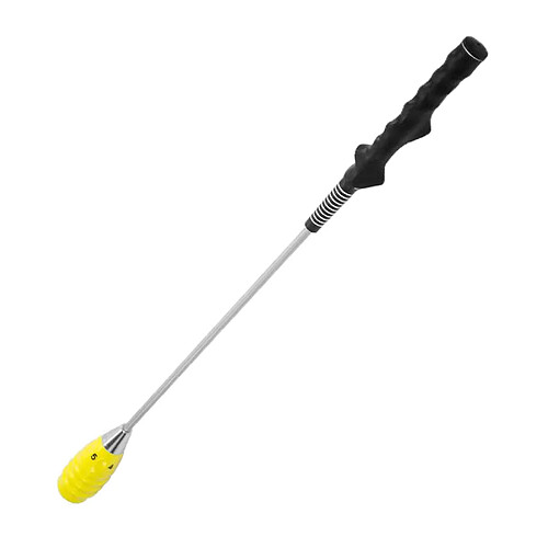 Golf Swing Trainer Grip Corrector Swing Training Aid Right Hand Grip Jaune