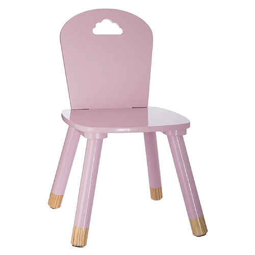 Atmosphera, Createur D'Interieur Chaise enfant Douceur - Rose - Atmosphera