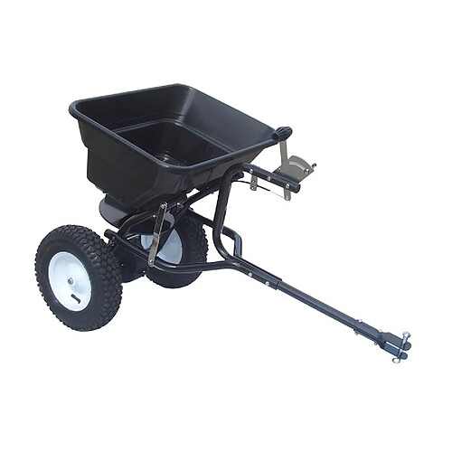 Turfmaster Epandeur d'engrais à trainé- Capacité 36 kg - Livré avec grille