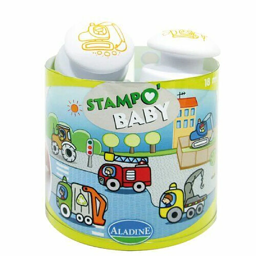 Aladine - 3808 - Loisir Créatif - Stampo Baby - Engins