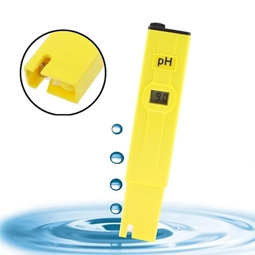 Wewoo PH-mètre jaune PH mètre de poche avec ATC