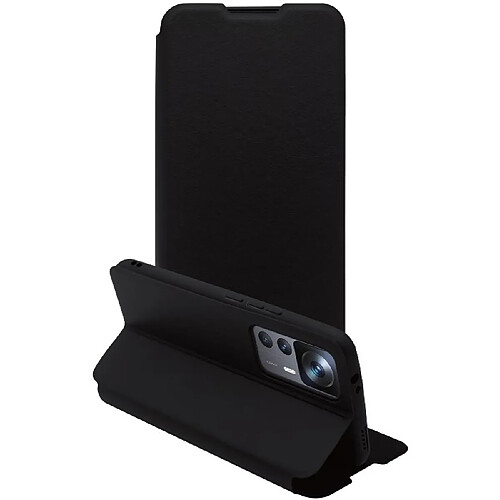 My Way Myway Étui Folio pour Xiaomi 12T/12T Pro 5G Fonction Stand Noir