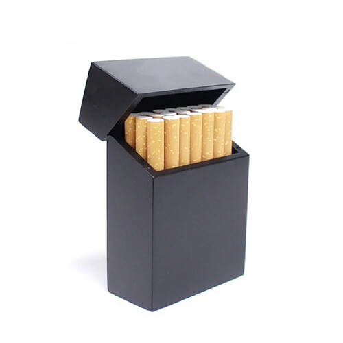 Wewoo Étui à cigarettes en bois créatif à aimant à adsorption à clapetnoir