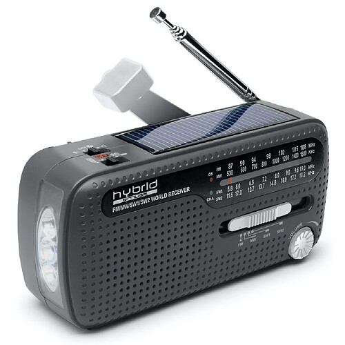 Radio portable analogique noir - MH07DS - MUSE