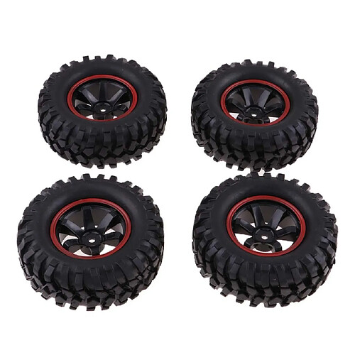 1:10 RC Rock Crawler Tire Pneus 12mm Jante Hex Jante Pour RC4WD D90 HSP 96mm