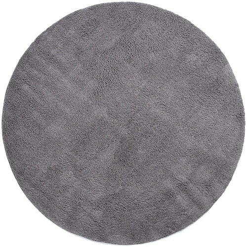 Hadorn Tapis shaggy 125x125 gris Luzern