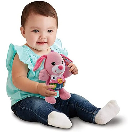 VTech peluche Chant'Toutou rose