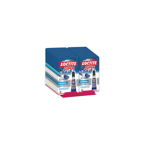 LOCTITE Colle instantanée Super Glue 3, tube de 3 g ()