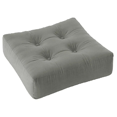 Inside 75 Pouf futon standard MORE POUF coloris gris