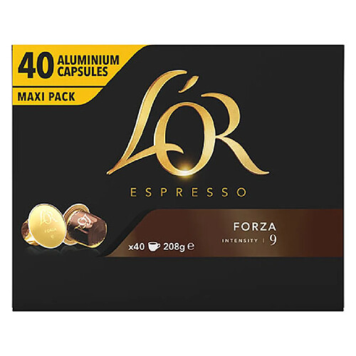 Capsules de café Forza L'Or EspressO - Paquet de 40