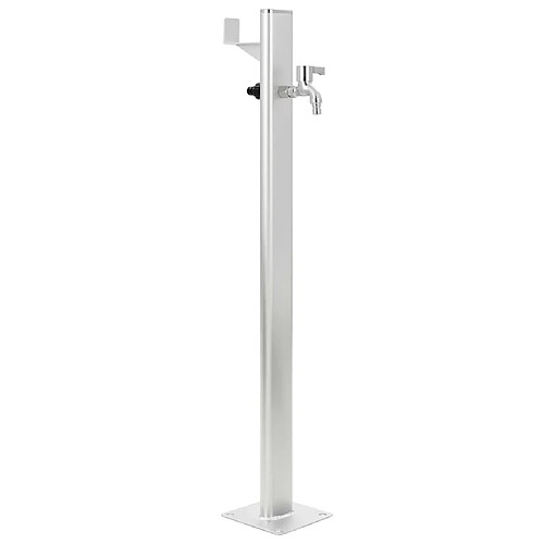 vidaXL Colonne à eau de jardin Aluminium 95 cm