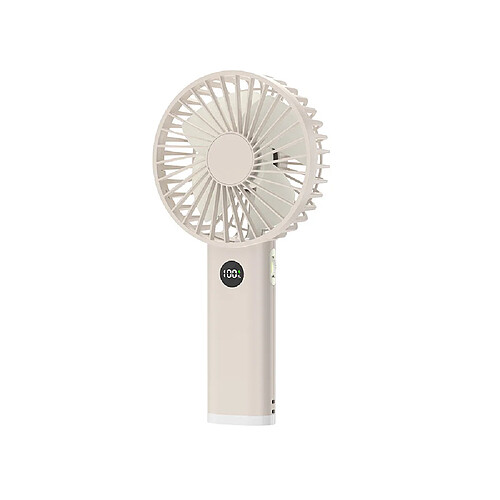 (Abricot) Ventilateur Portatif Portatif Rouleau Extérieur Régulation de Vitesse En Continu Chargement Usb