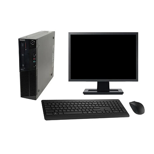 PC Lenovo M82 SFF Ecran 22" Intel G630 RAM 8Go Disque Dur 1To Windows 10 Wifi