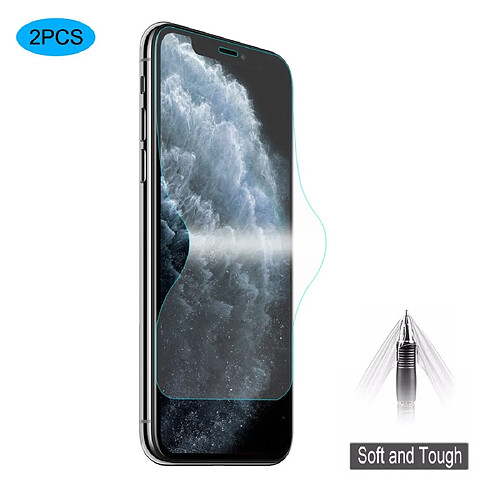 Wewoo Protection écran Film anti-déflagrant 3D Full Screen Protector pour iPhone 11 Pro / XS / XS / 2 PCS Hat-Prince