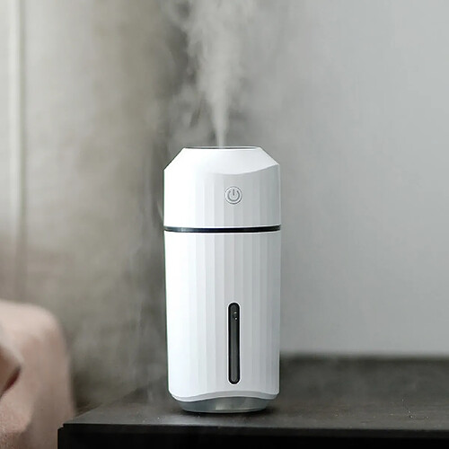 Wewoo Purificateur d'air Humidificateur à LED de grande capacité 320ml blanc