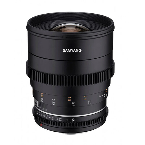 SAMYANG Objectif vidéo VDSLR 24mm T1.5 MK2 Canon EF