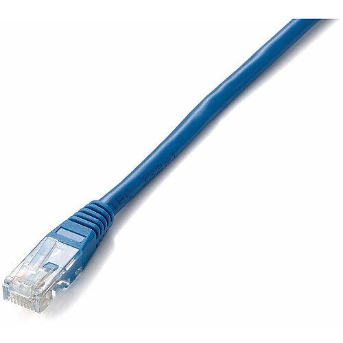 Câble réseau équiper Rj45 U/Utp Cat5E bleu 10M