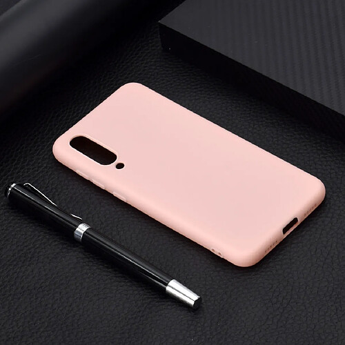 Wewoo Coque Souple Pour Xiaomi Mi 9 SE TPU Candy Color Rose